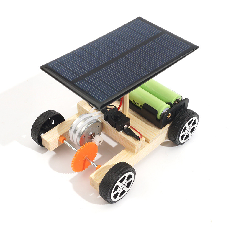 太阳能电池+充电电池+电动车制作教程