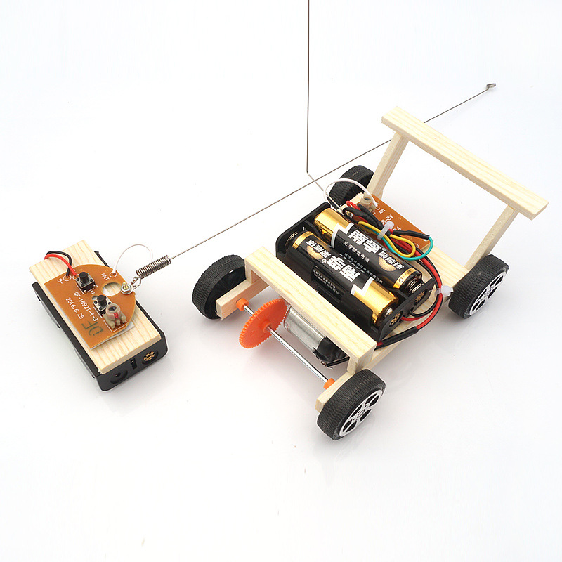 无线遥控车DIY制作教程科技小制作小发明